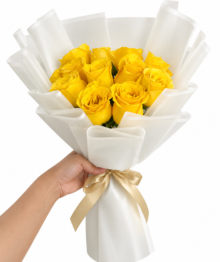 Essential Dozen - Yellow Roses