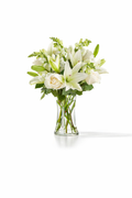 Pure Serenity White Floral Arrangement