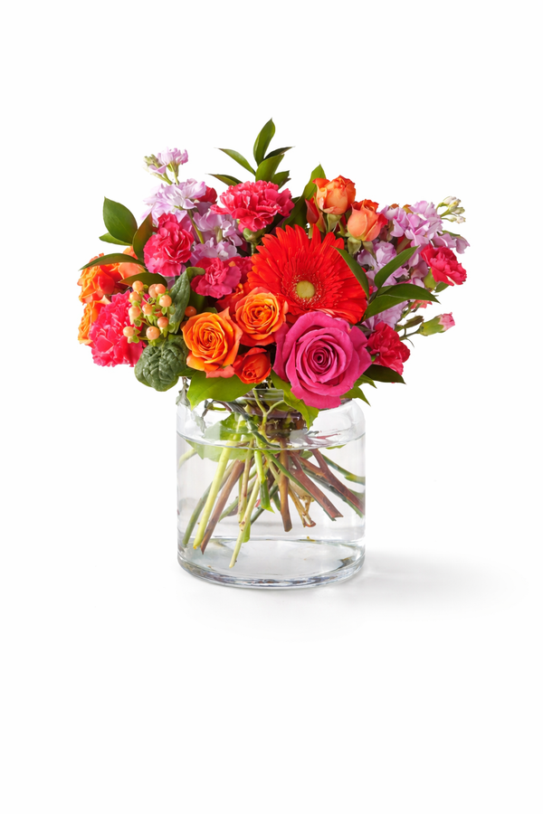 Vibrant Bliss Mixed Flower Arrangement