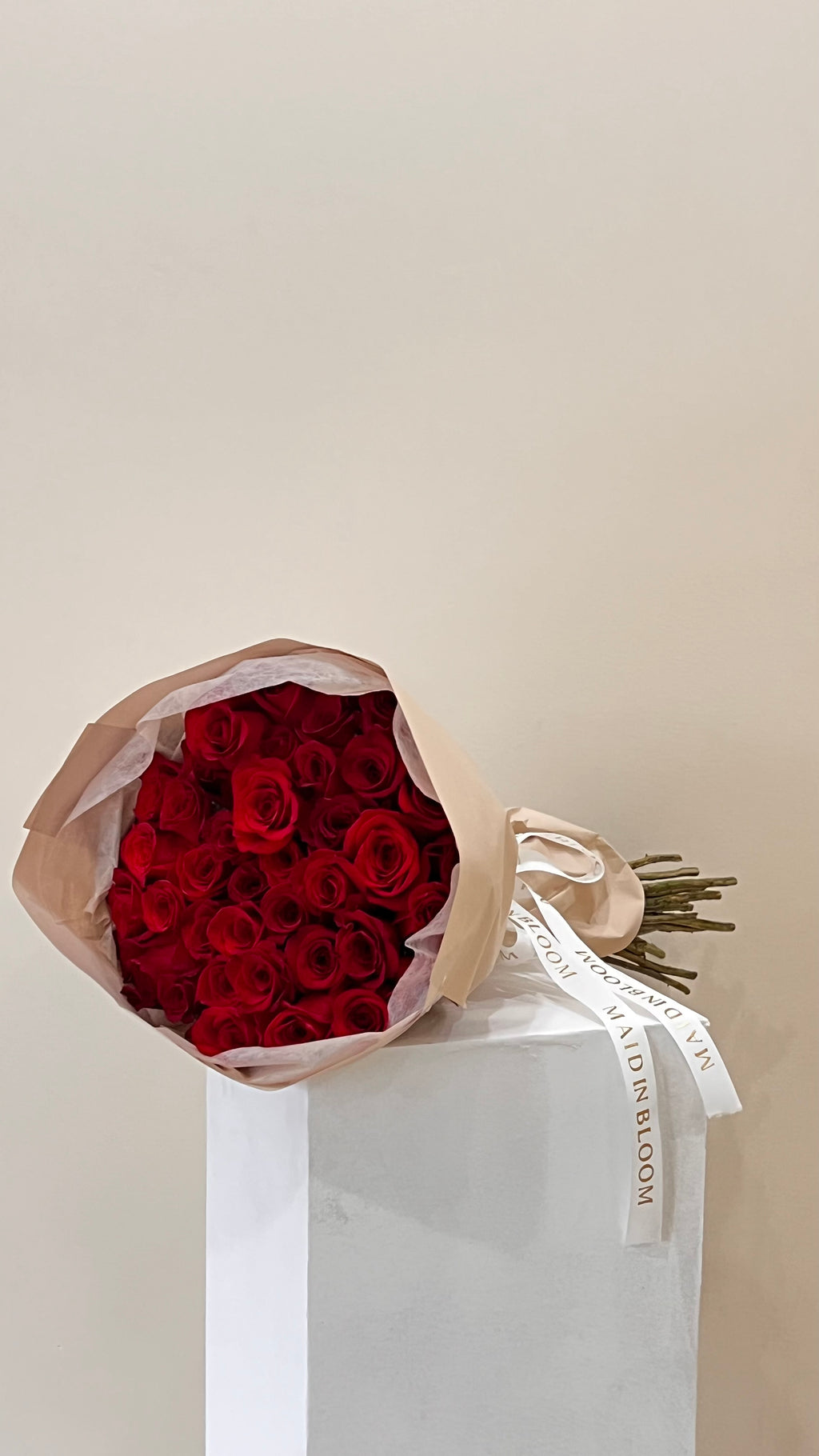 Premium Roses Wrapped