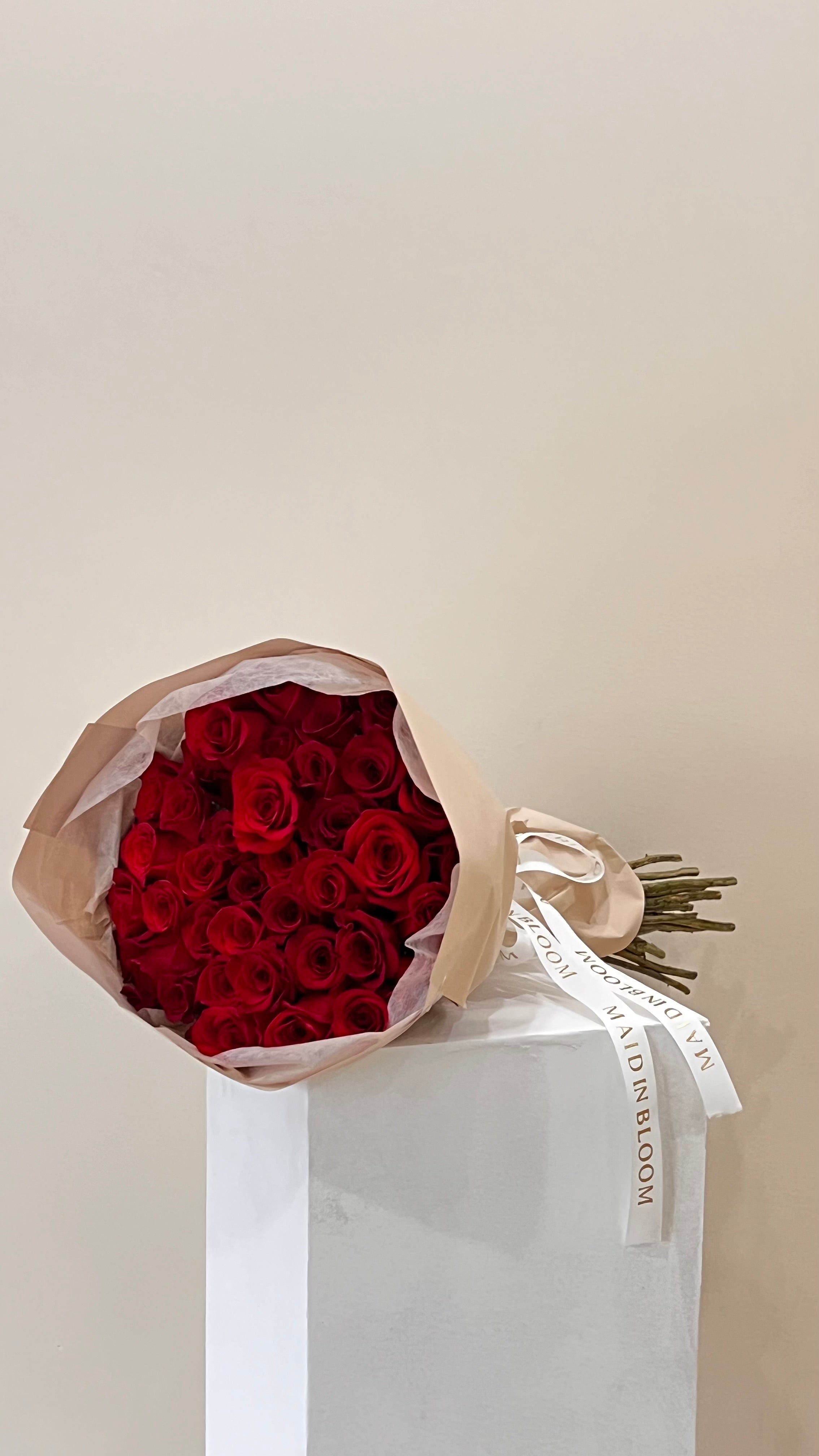 Premium Roses Wrapped